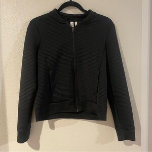 Zella Black Bomber Jacket for Women Size Small